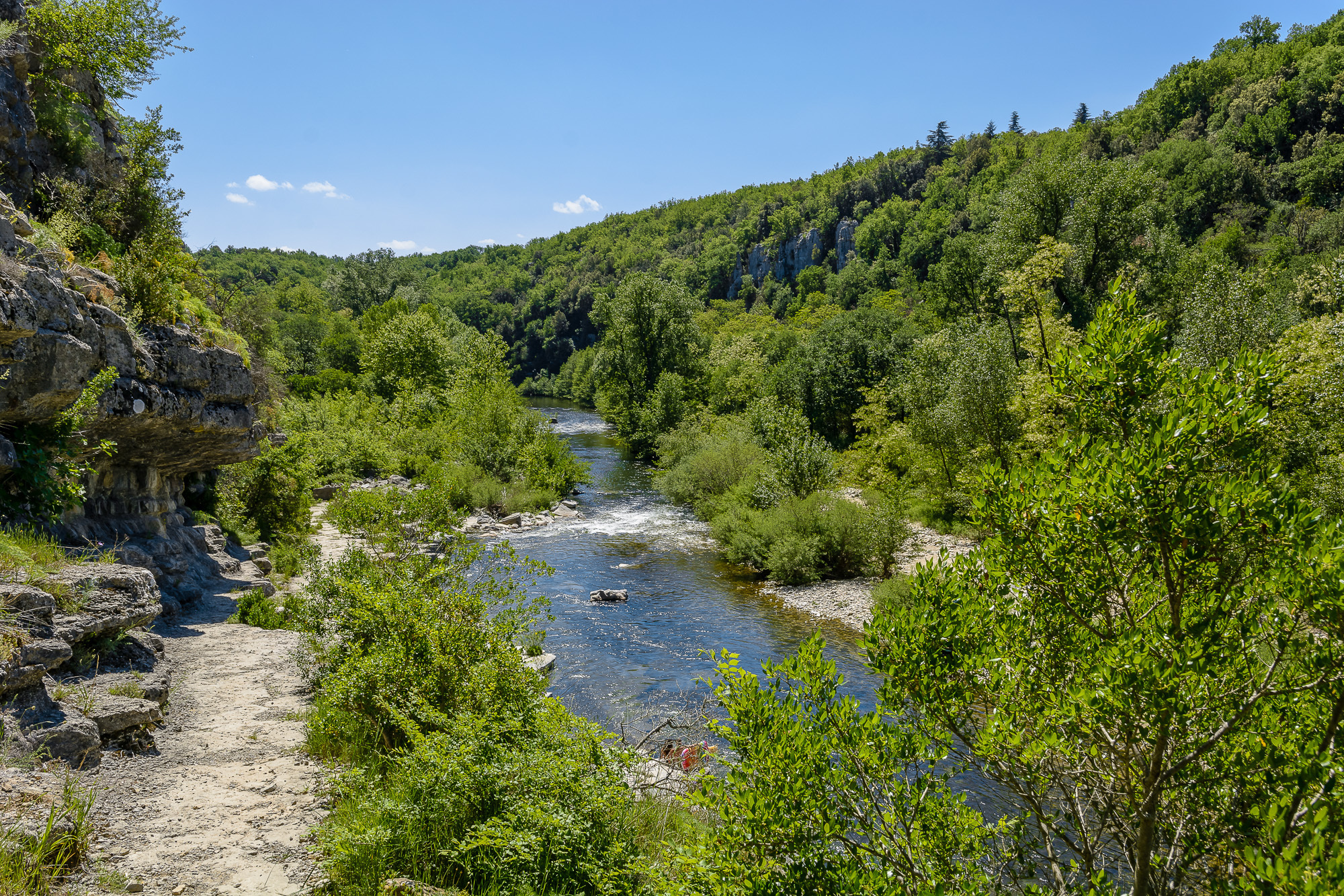 La Beaume im Department Ardeche (Frankreich) CastropRauxel