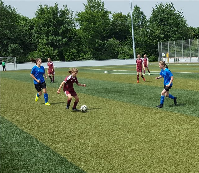 Stets das Ziel fest im Blick.               Foto: Henschke