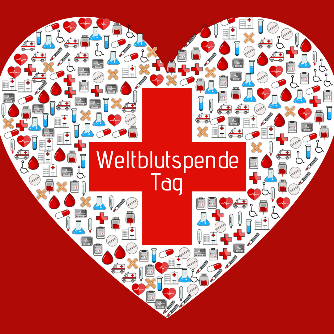 Am 14. Juni ist Weltblutspendetag. Grafik: Stüting