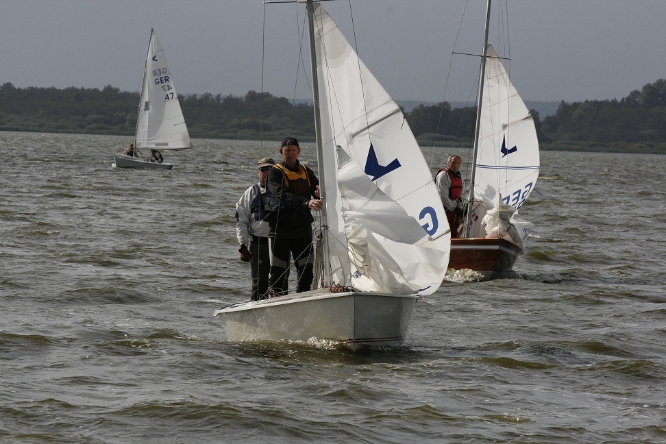 vorn Uwe Horstmann, dahinter Dirk Michalke