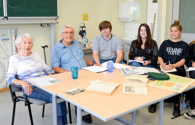 v.l. Eva Timm, Horst Heckmann, Tristan Haarmann, Tessa Wittenberg, Chiara Roovers