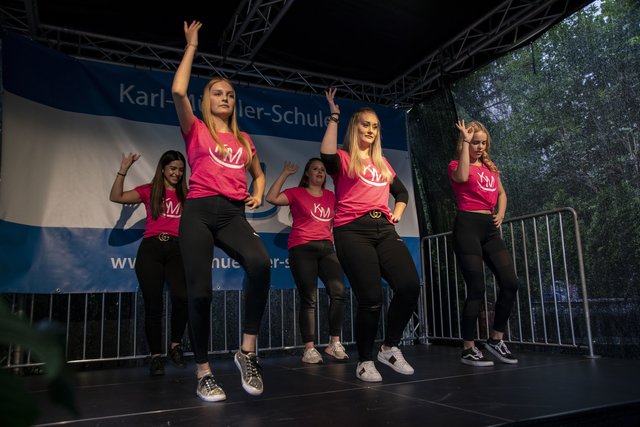 Tanzgruppe "Master Class" in Kooperation mit der Tanzschule Kochtokrax
