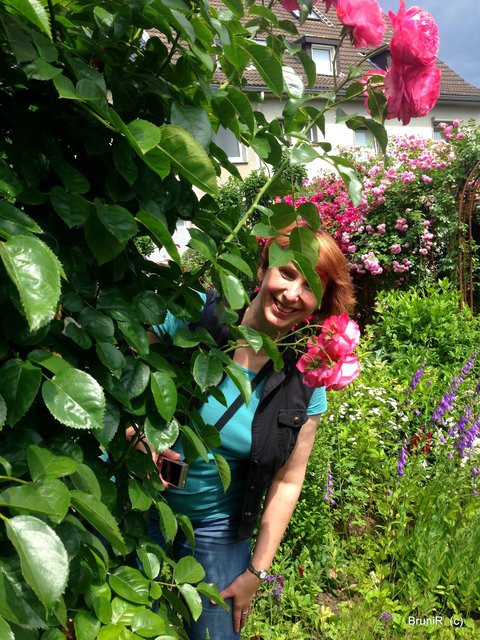 Ab und zu lugte ein fröhliches Gesicht hervor!!!