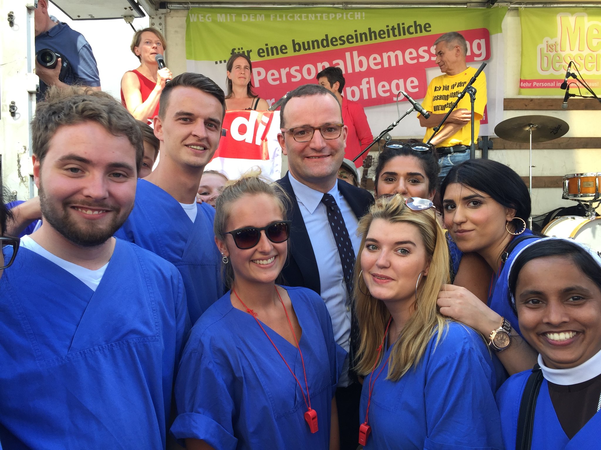 Augusta Krankenpflegesch ler Ermahnen Gesundheitsminister Spahn Bochum