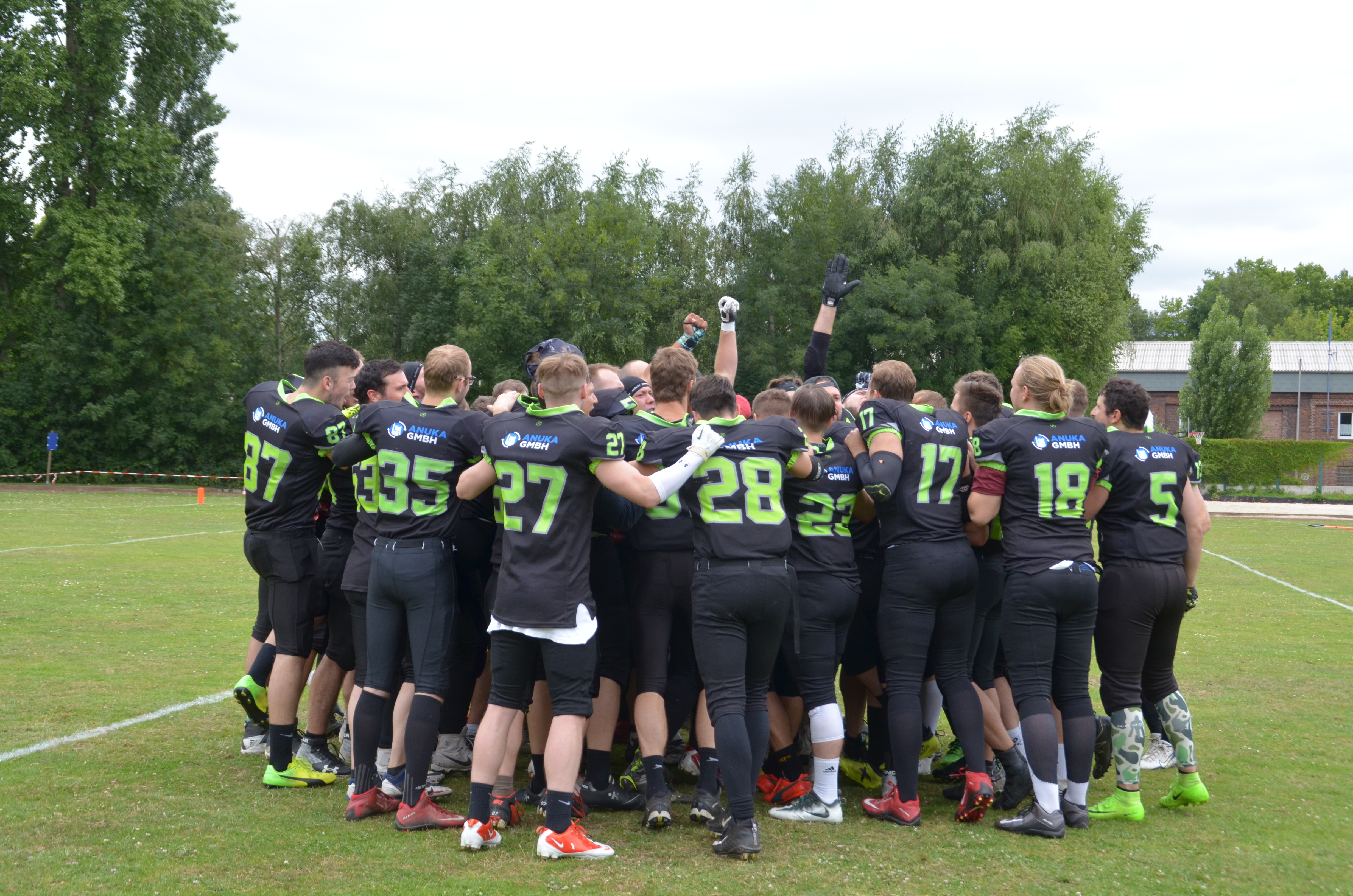 Die Mannschaft der Black Barons