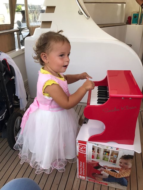 ... dafür Tochter Melody umso mehr. Foto: privat