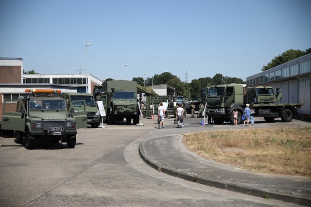 Open Day 2018, Tag der offenen Tür in der Weseler SchillKaserne