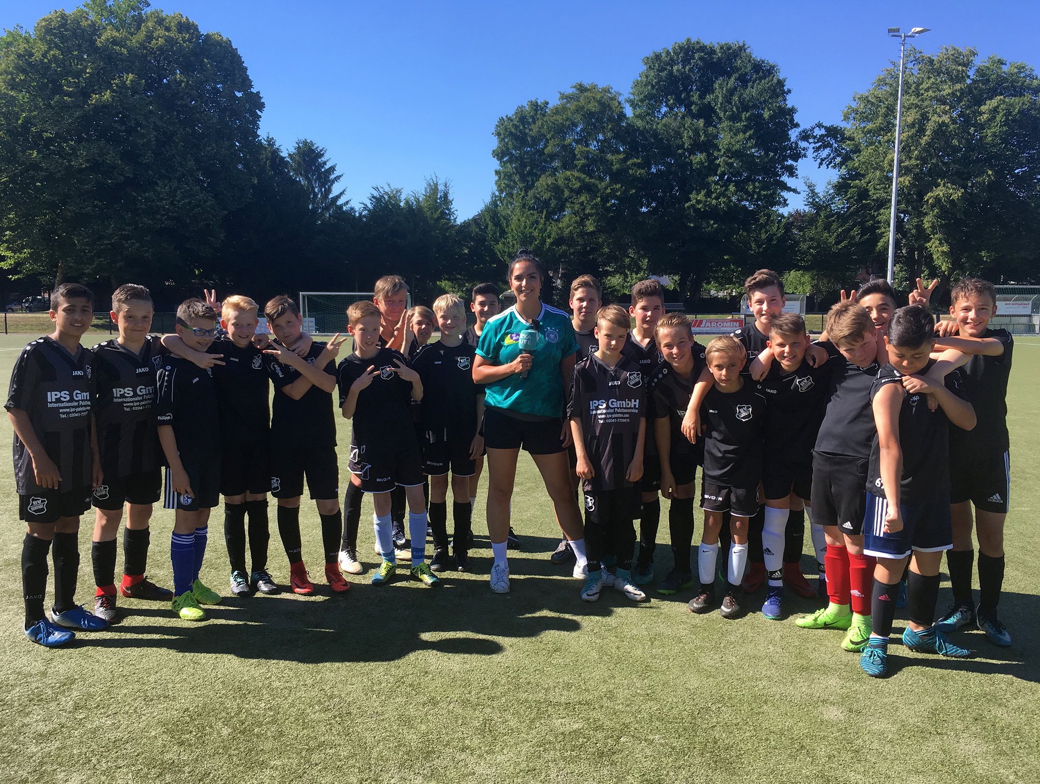 Gladbeck Kinderkanal Dreht Reportage Beim Bv Rentfort Gladbeck