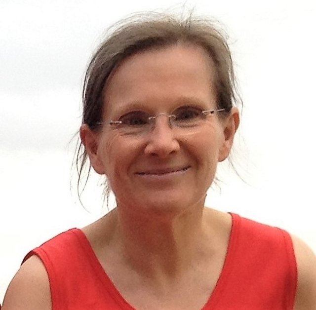 Sprinterin Gisela Sieben.