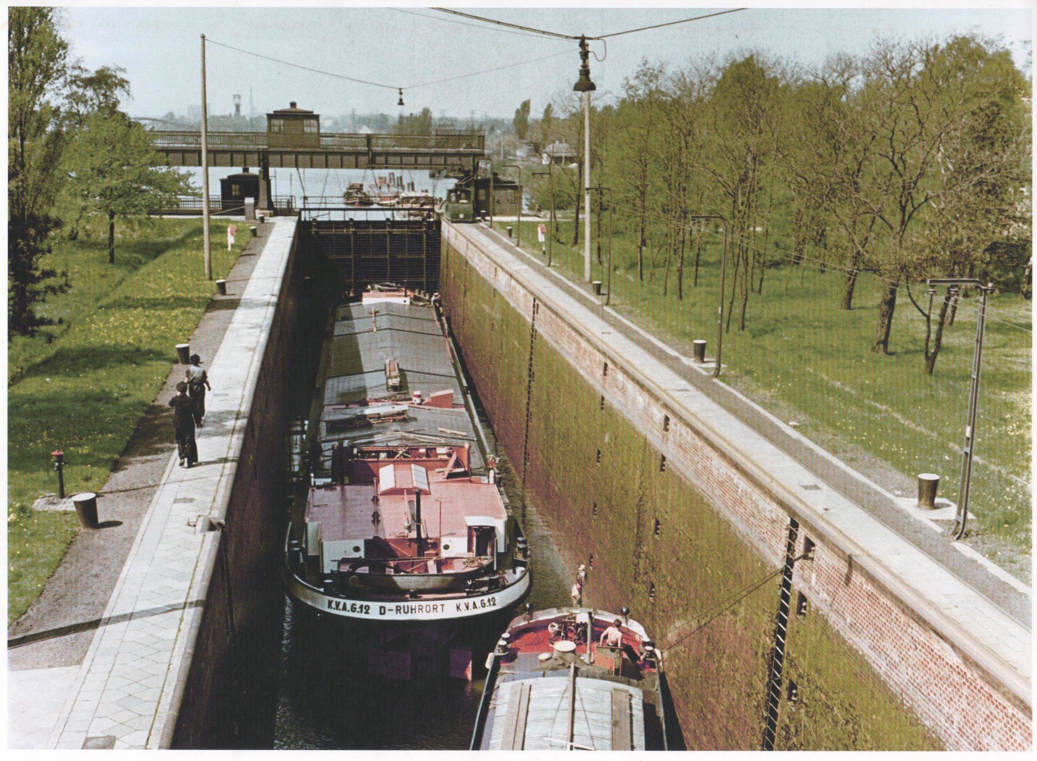 Die alte Schleuse HerneOst von 1959 Herne
