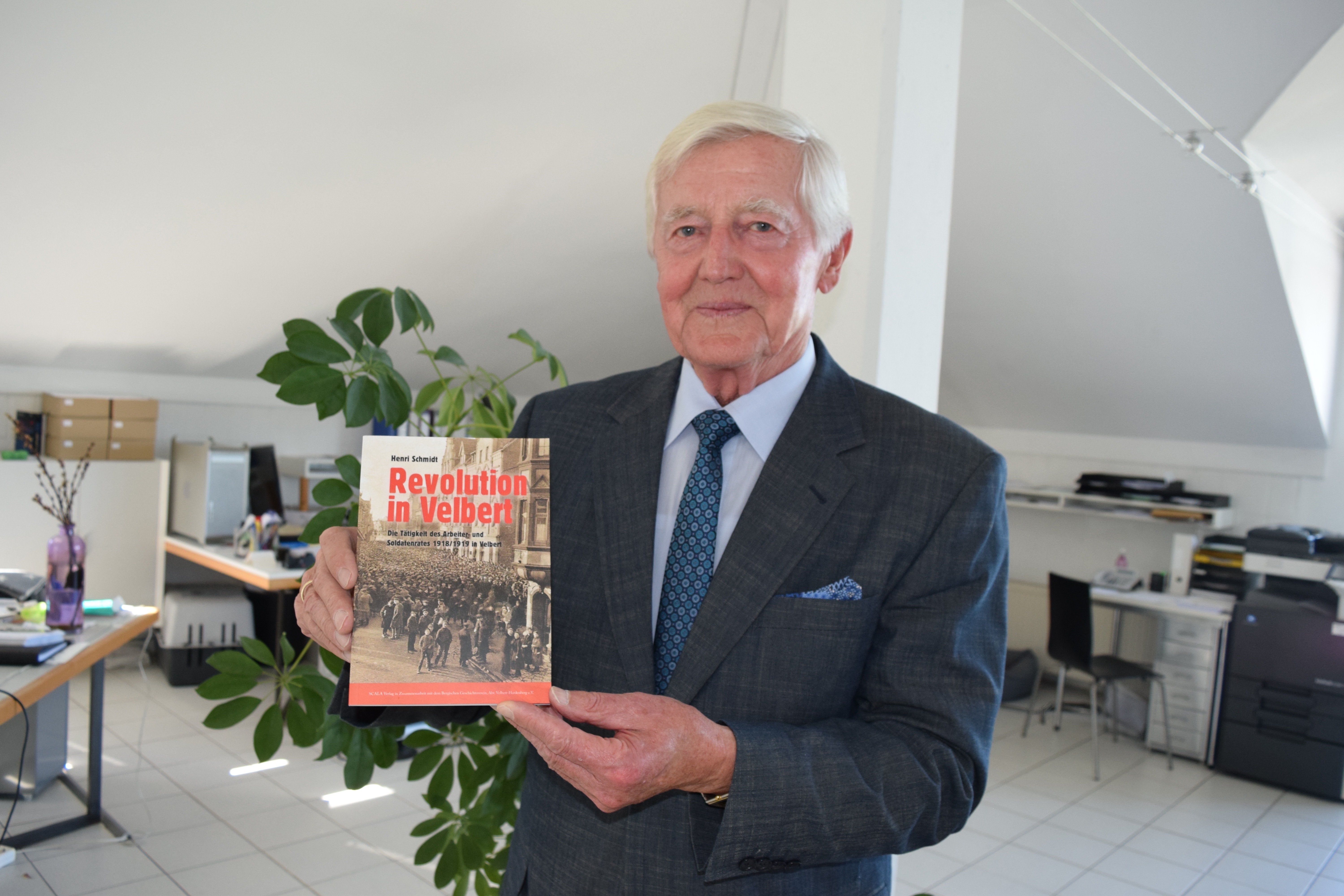 Autor Henri Schmidt hat sich in seinem neuen Buch "Revolution in Velbert" mit dem Ende und der Zeit nach dem Ersten Weltkrieg beschäftigt.