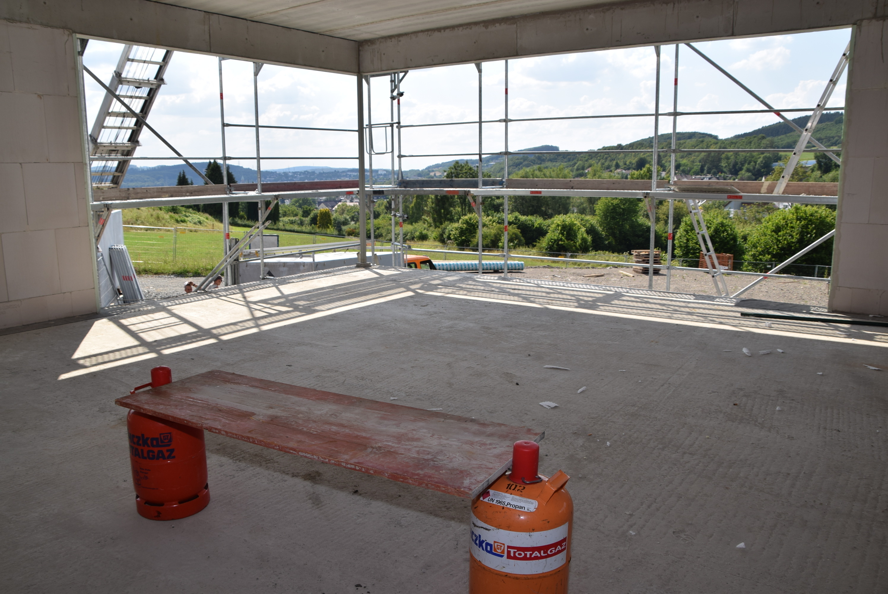 Oestrichs Brandbekämpfer dürfen sich zukünftig auf einen tollen Ausblick freuen.