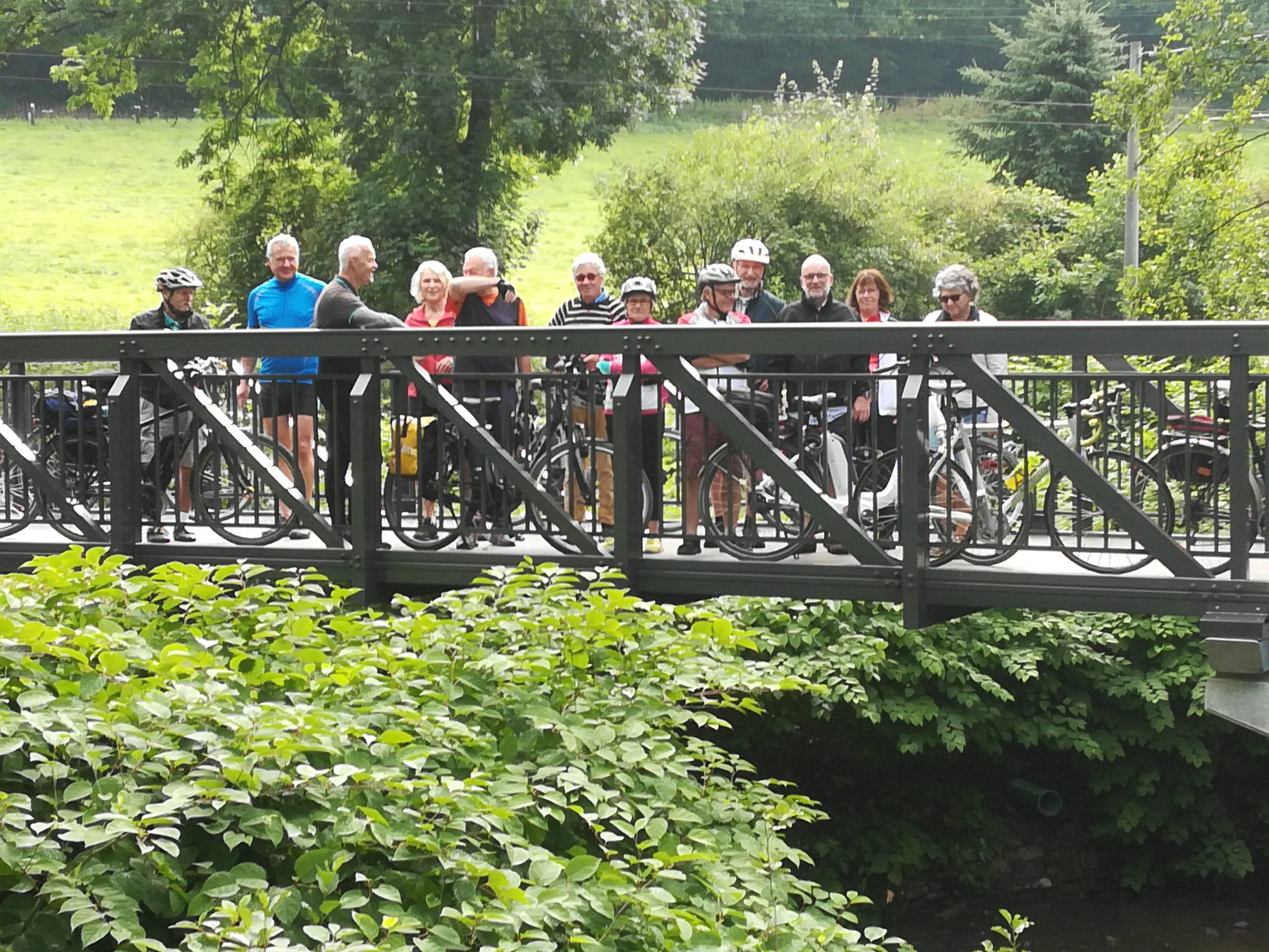 Die Revierradler hoffen, dass es bald eine Informationstafel am neuen Radweg von Kupferdreh nach Nierenhof geben wird. Foto: Revierradler