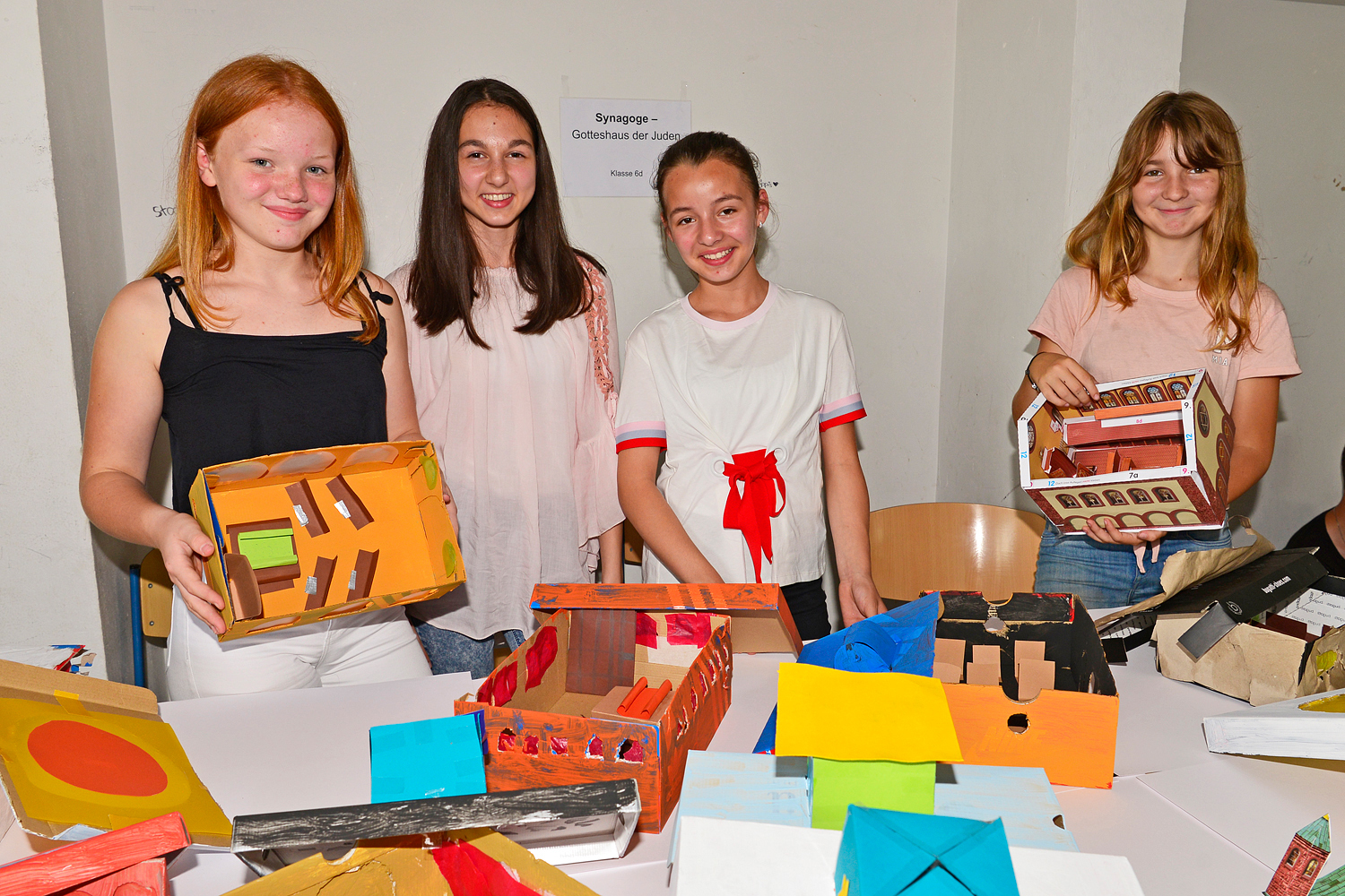Themen rund um die Namensgeberin standen im Mittelpunkt der diesjährigen Projektwoche an der "Anne-Frank-Realschule".
