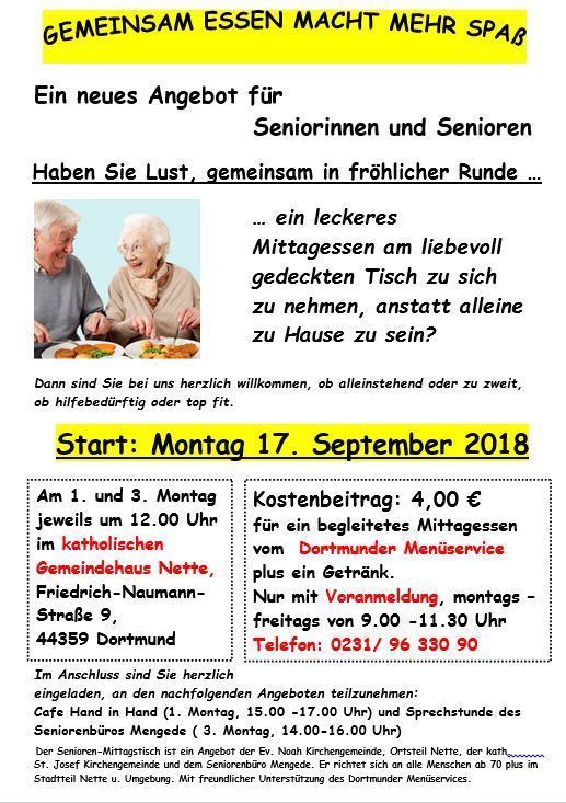 Mit diesem Plakat und Handzettel laden die verantwortlich Mitarbeitenden der...