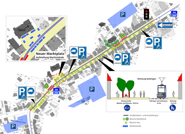 Planungsentwurf Lindener Meile, Vorschlag STADTGESTALTER