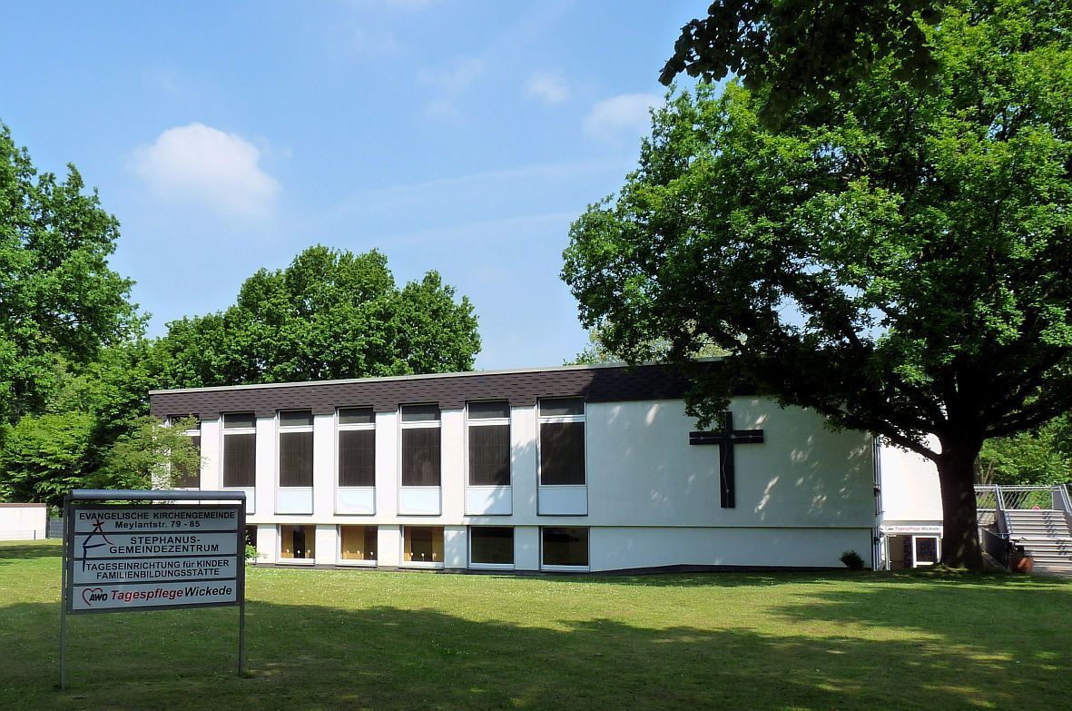 Im Stephanus Gemeindehaus findet ...