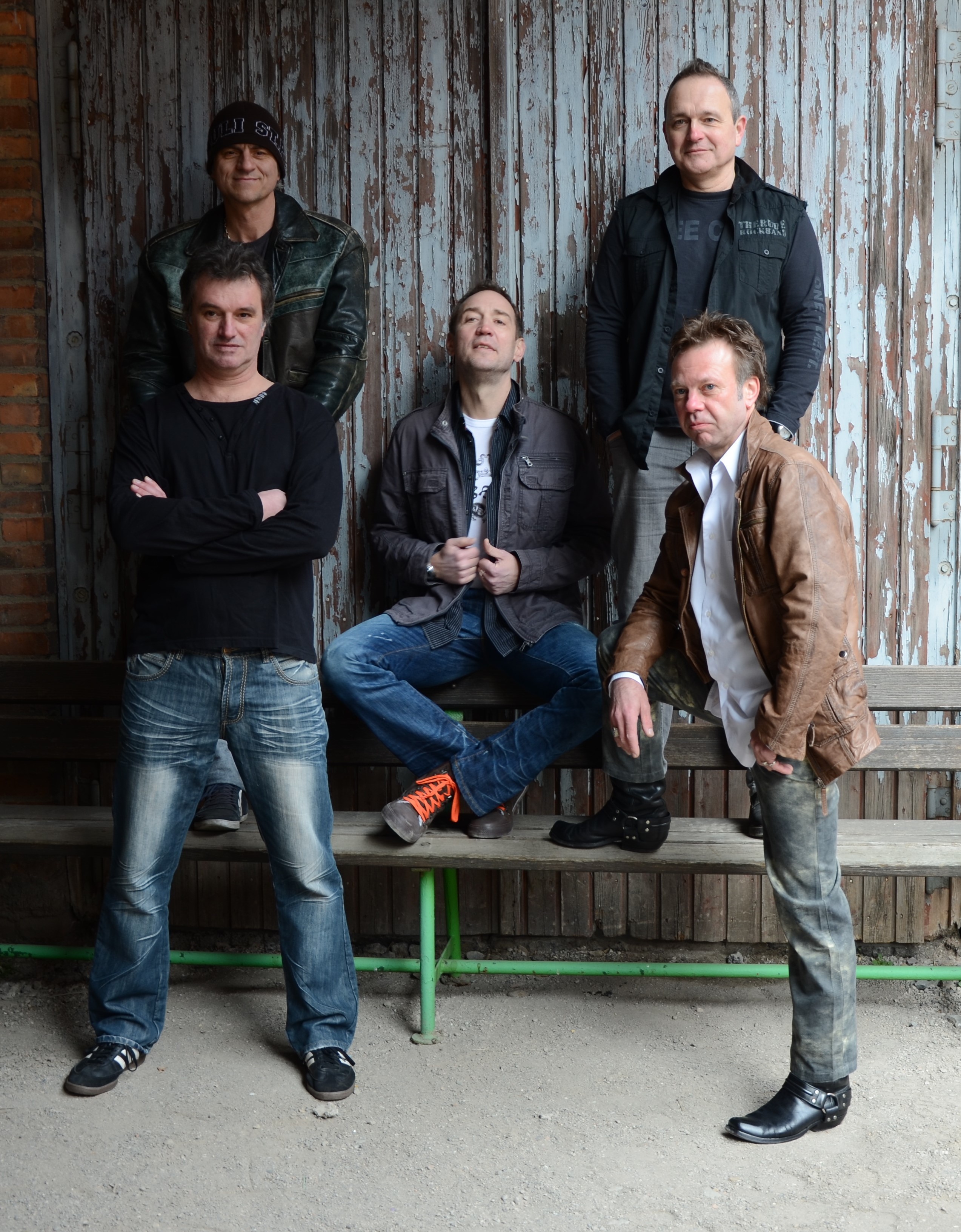 Sammy, Heiko, Norbert, Peter und Guido, das sind Mother's Darling aus Recklinghausen.