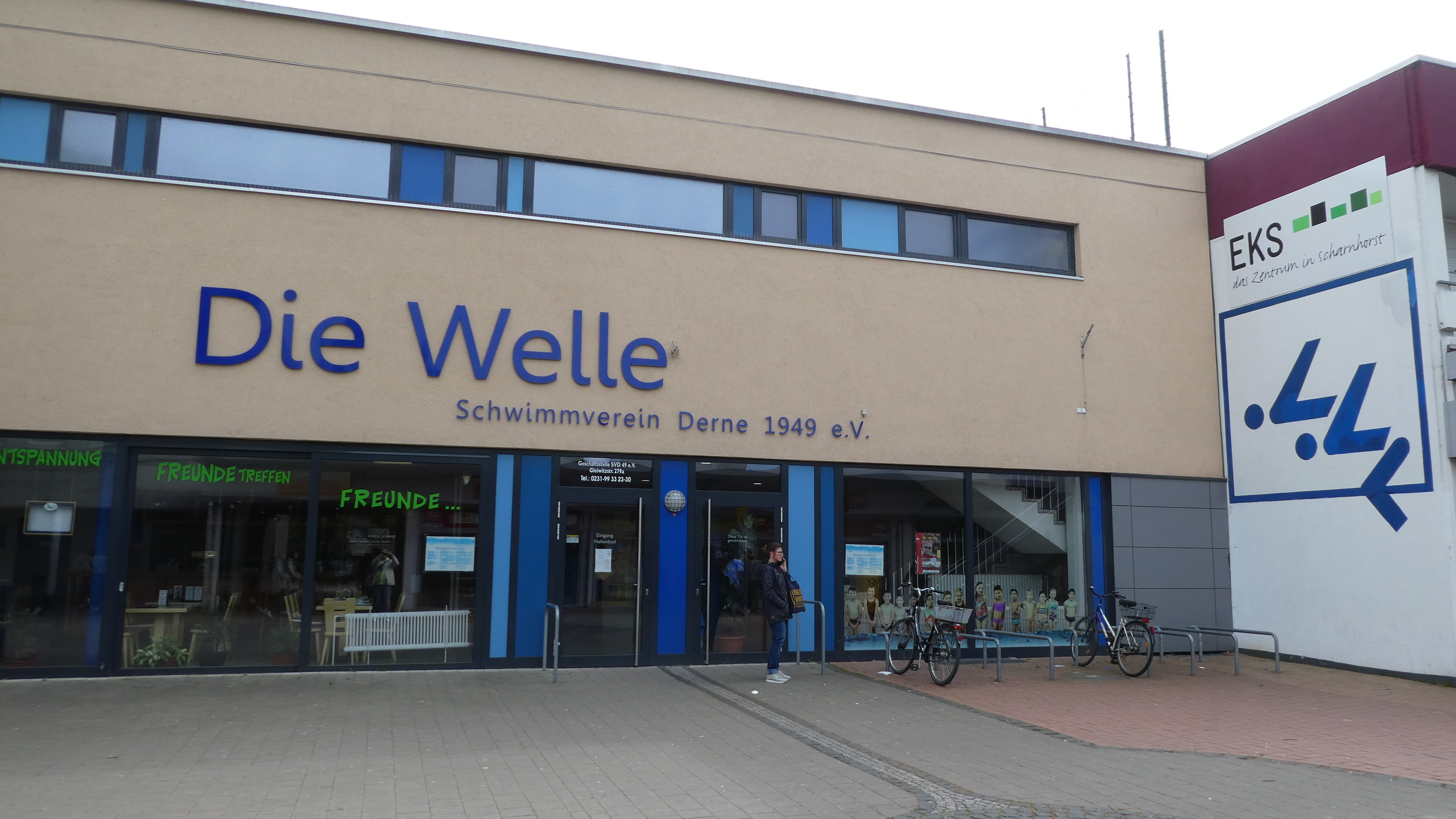 Das Hallenbad Scharnhorst im eks wird vom Schwimmverein Derne betrieben.
