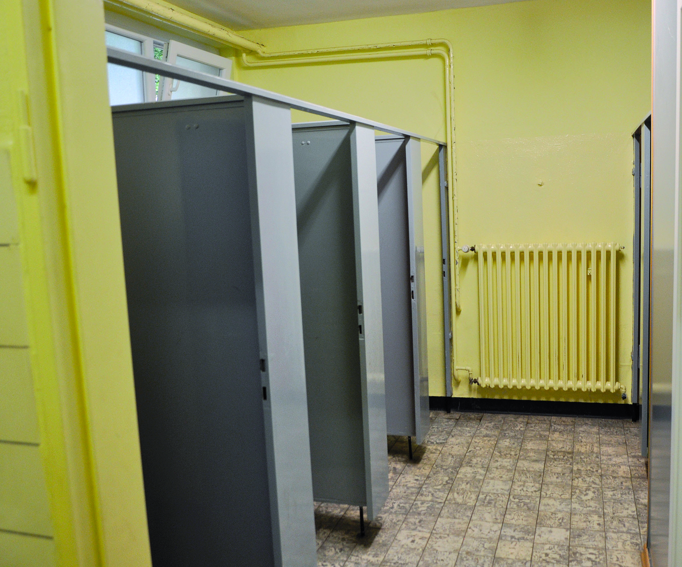 Nach den Ferien könnte der Gang zur Schultoilette wieder angenehmer werden. Foto: Henschke