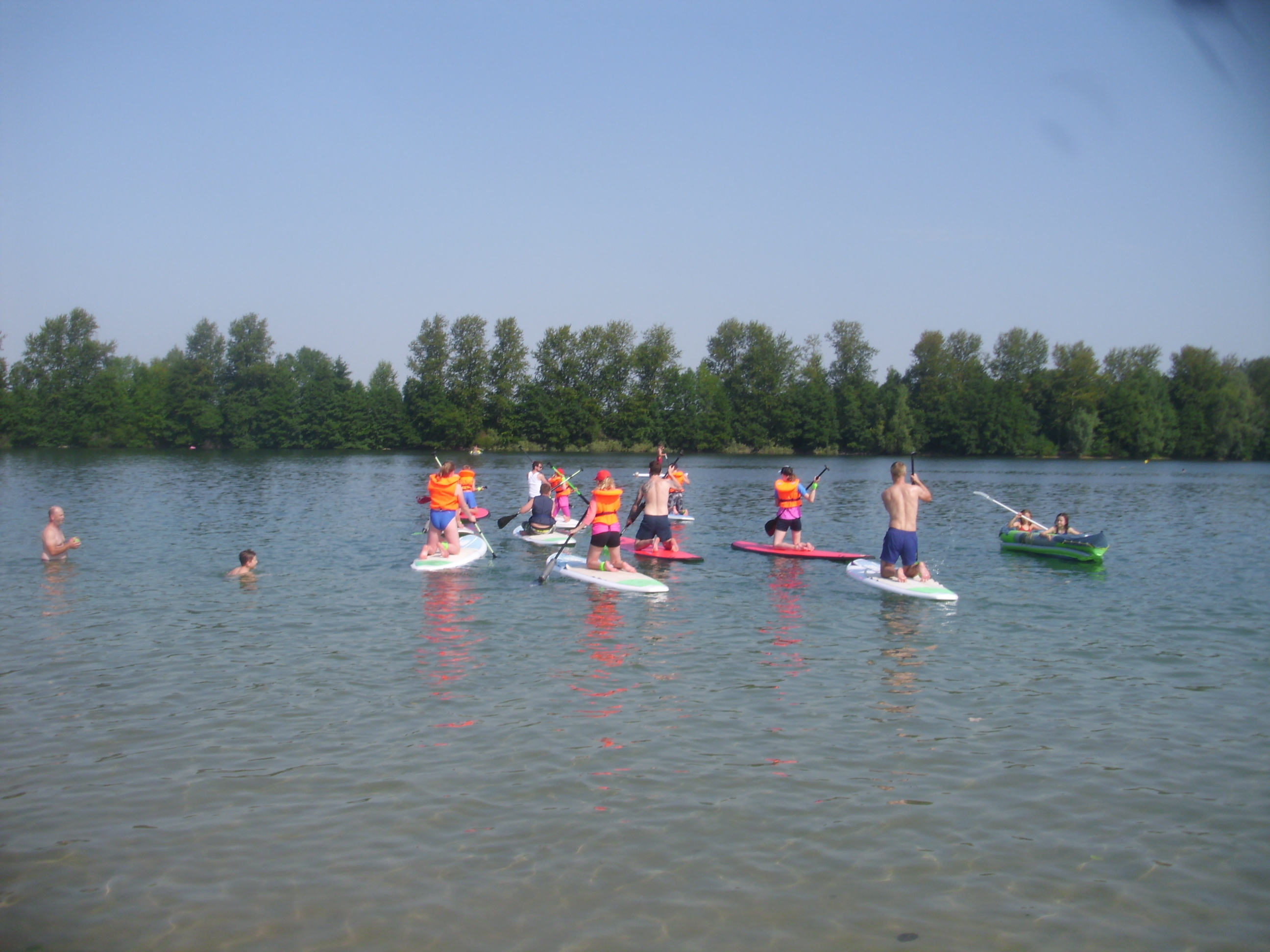 Tschüsssi.. Eine Runde auf dem See. Viel Spaß! Foto: JP
