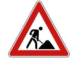 Radweg an der Schachtkuhle wird gebaut.