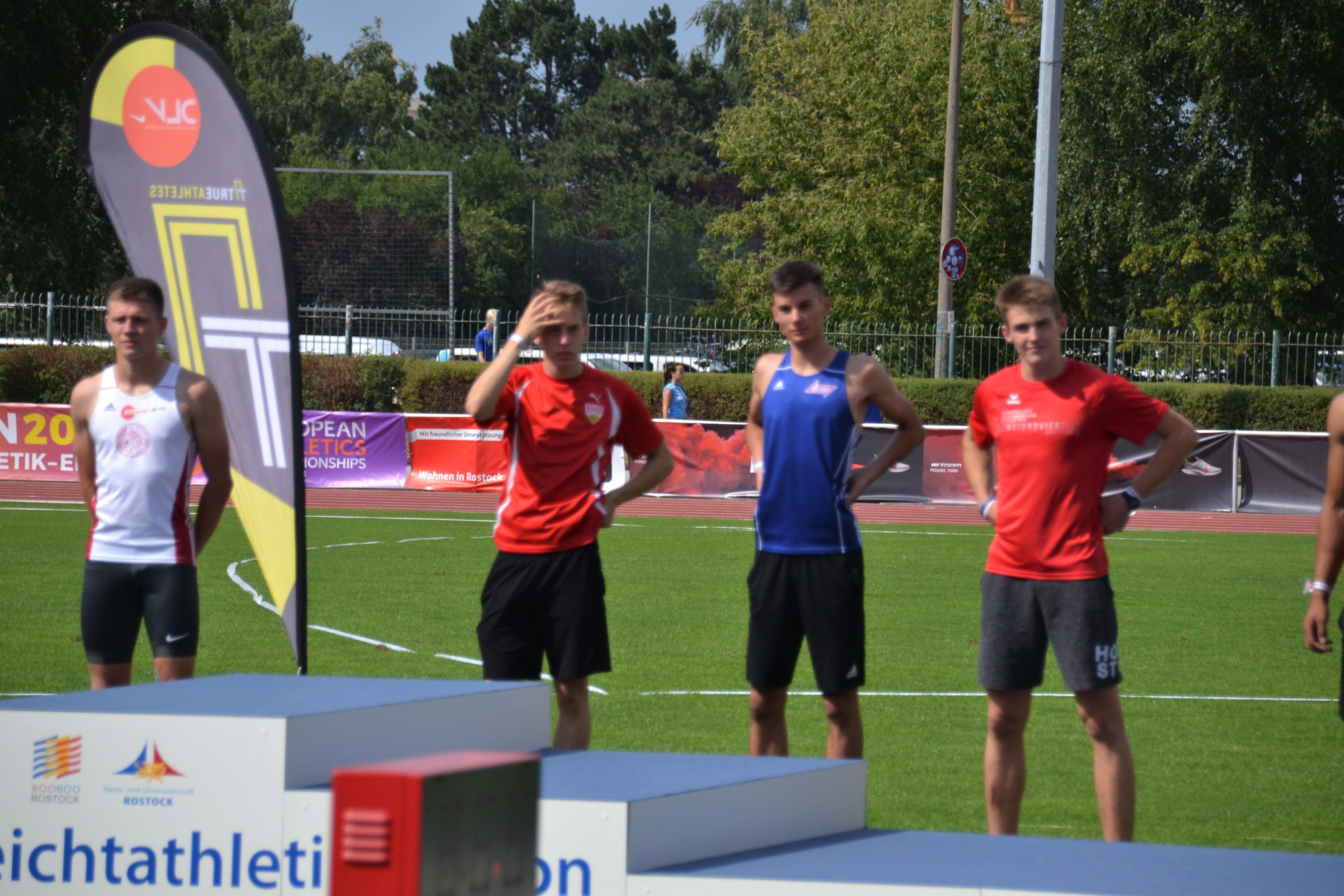 Siegerehrung U20-DM Rostock