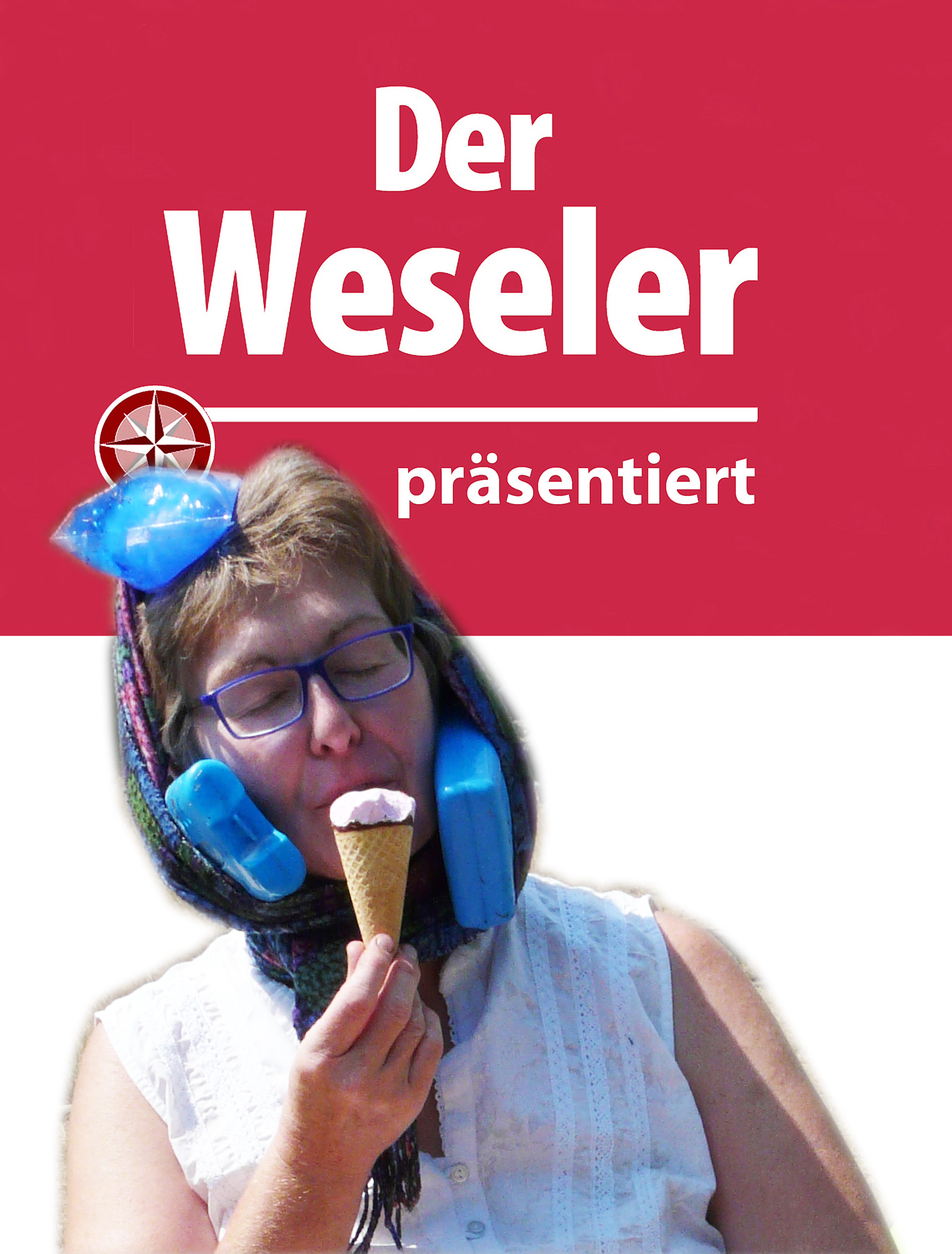Barbaras Idee mit drei blauen und einem essbaren Kühlpack hat die Jury überzeugt.