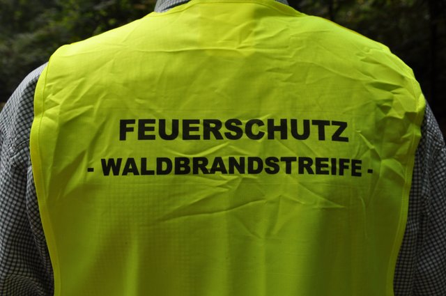 Jäger auf Streife - in diesen Tagen kein seltener Anblick.