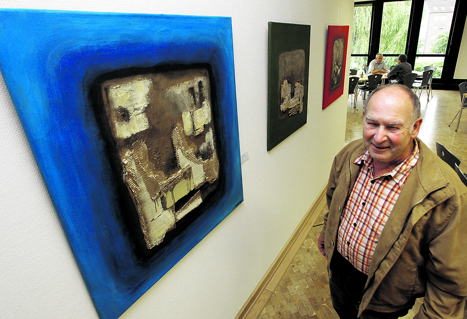 Jürgen Behfeld warb Mitglied der Kunstgemeinschaft und hatte auch zahlreiche Einzelausstellungen. Foto: Archiv/Kappi