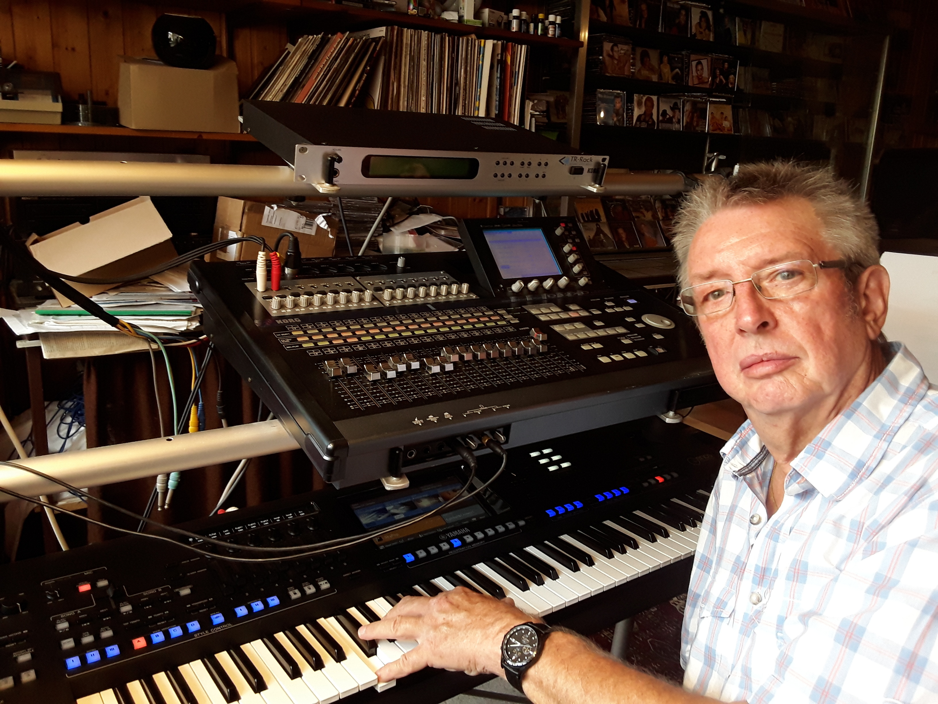 Klaus Pelizäus gründete seine Musikproduktionsfirma vor 30 Jahren in Haarzopf.