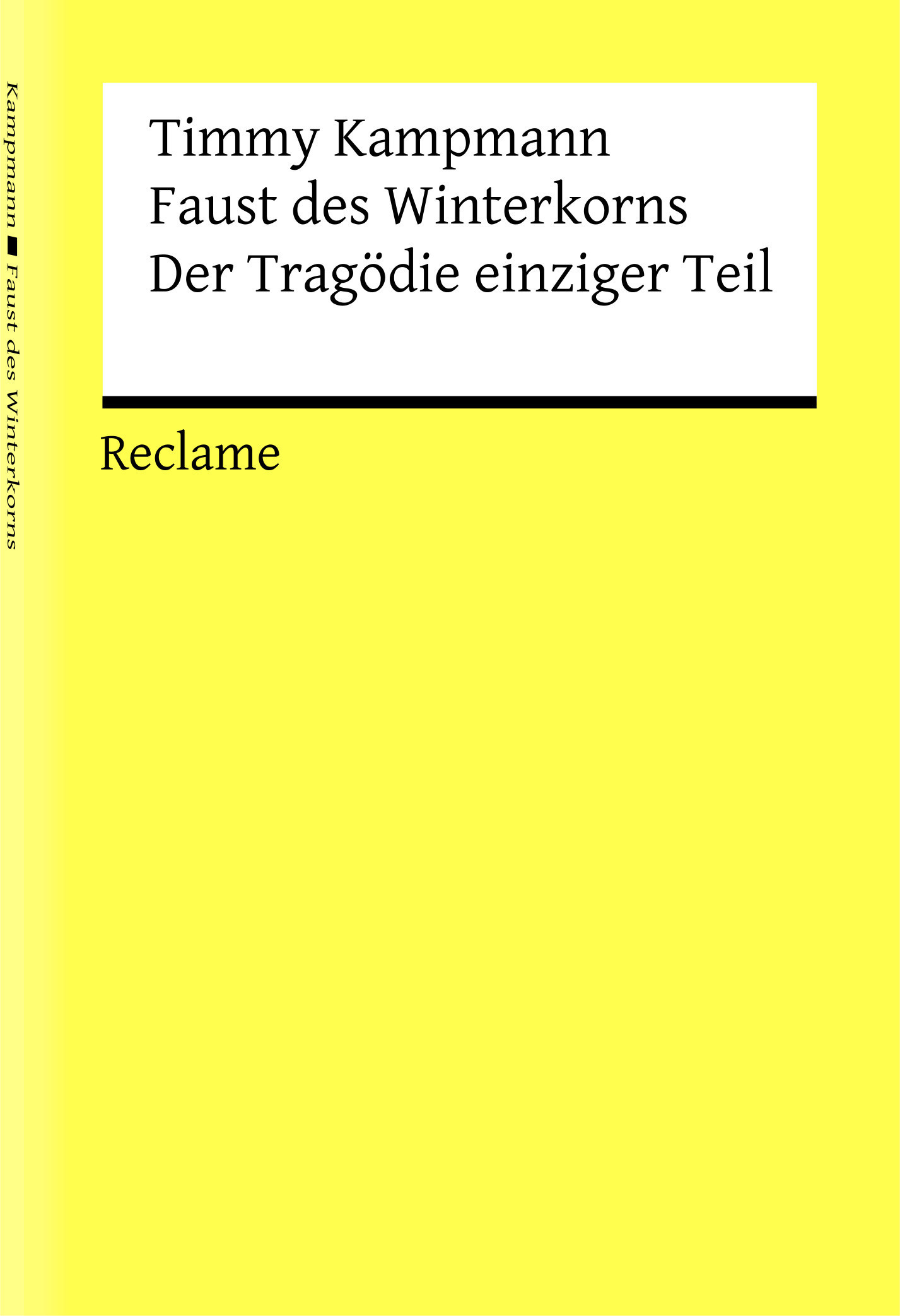 Denn was man schwarz auf weiß besitzt, kann man getrost nach Hause tragen.