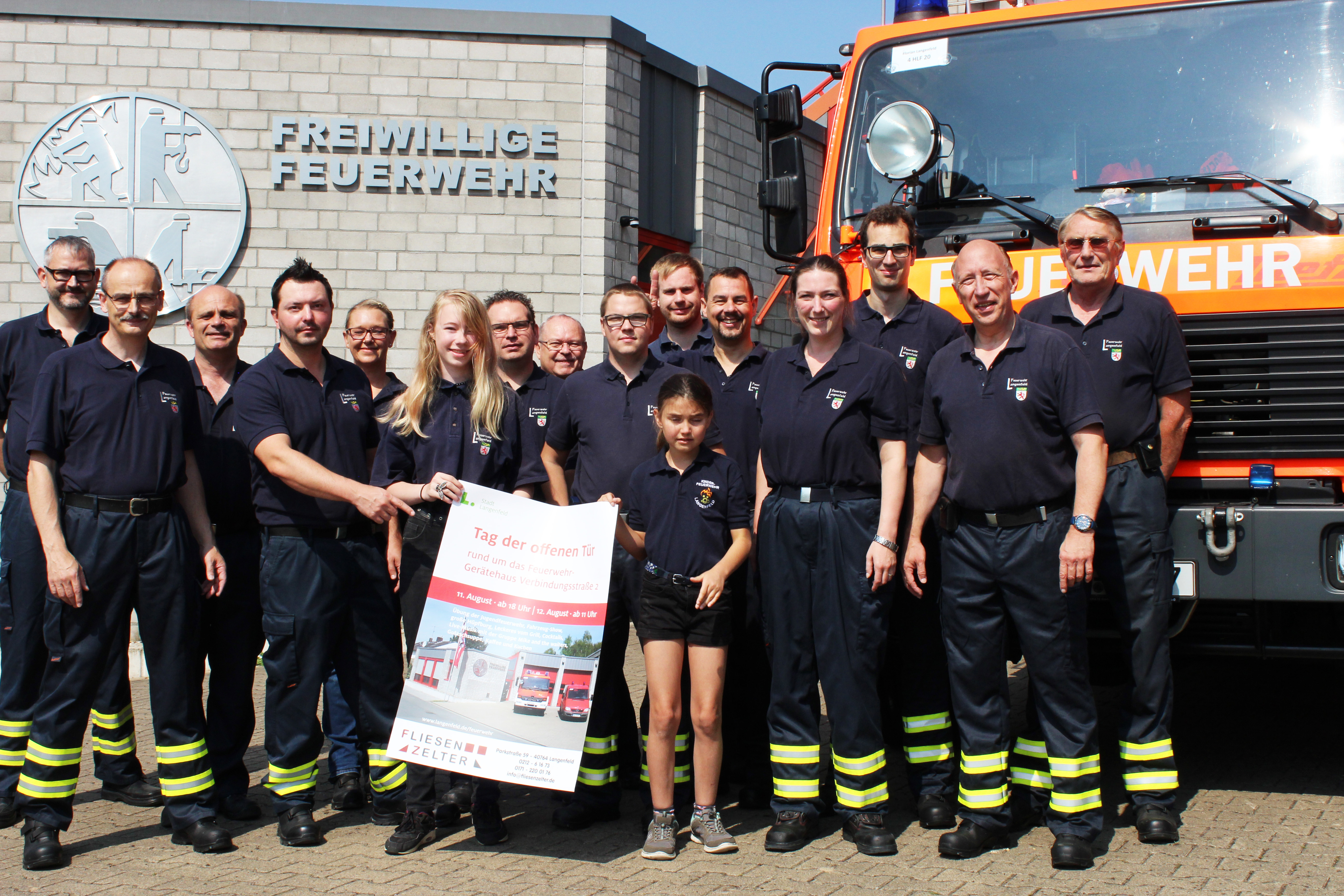 Informationen rund um die Feuerwehr gibt es für Groß und Klein, wenn die Freiwillige Feuerwehr am kommenden Wochenende ihre Tore öffnet.