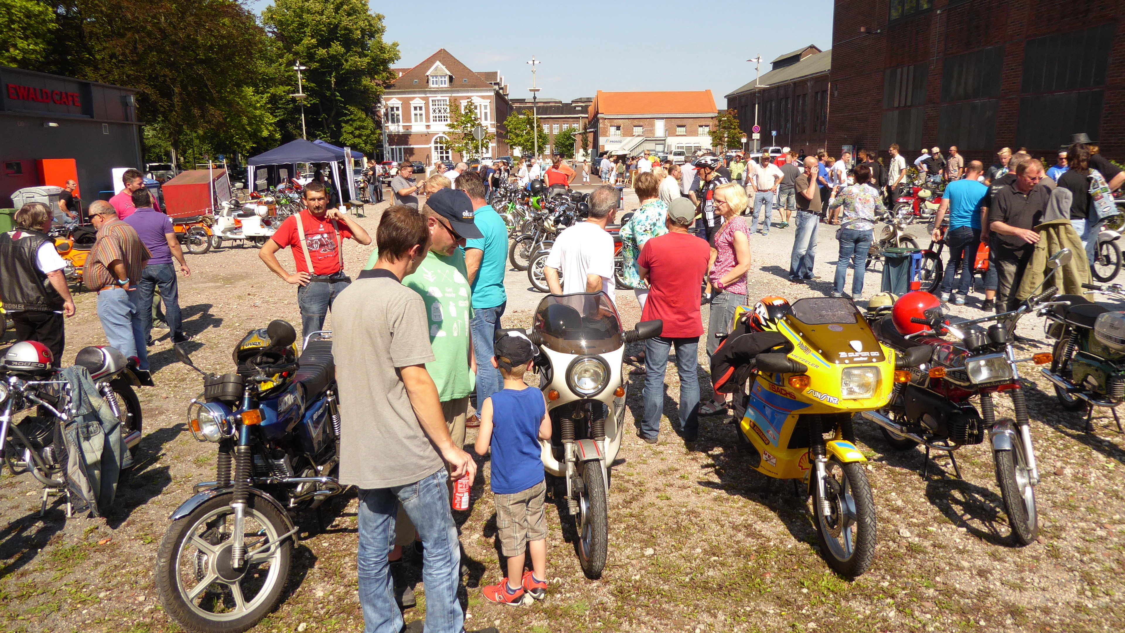 Auch viele Gladbecker Kreidler-Fans werden beim alljährlichen Treffen in Herten erwartet. Foto: privat