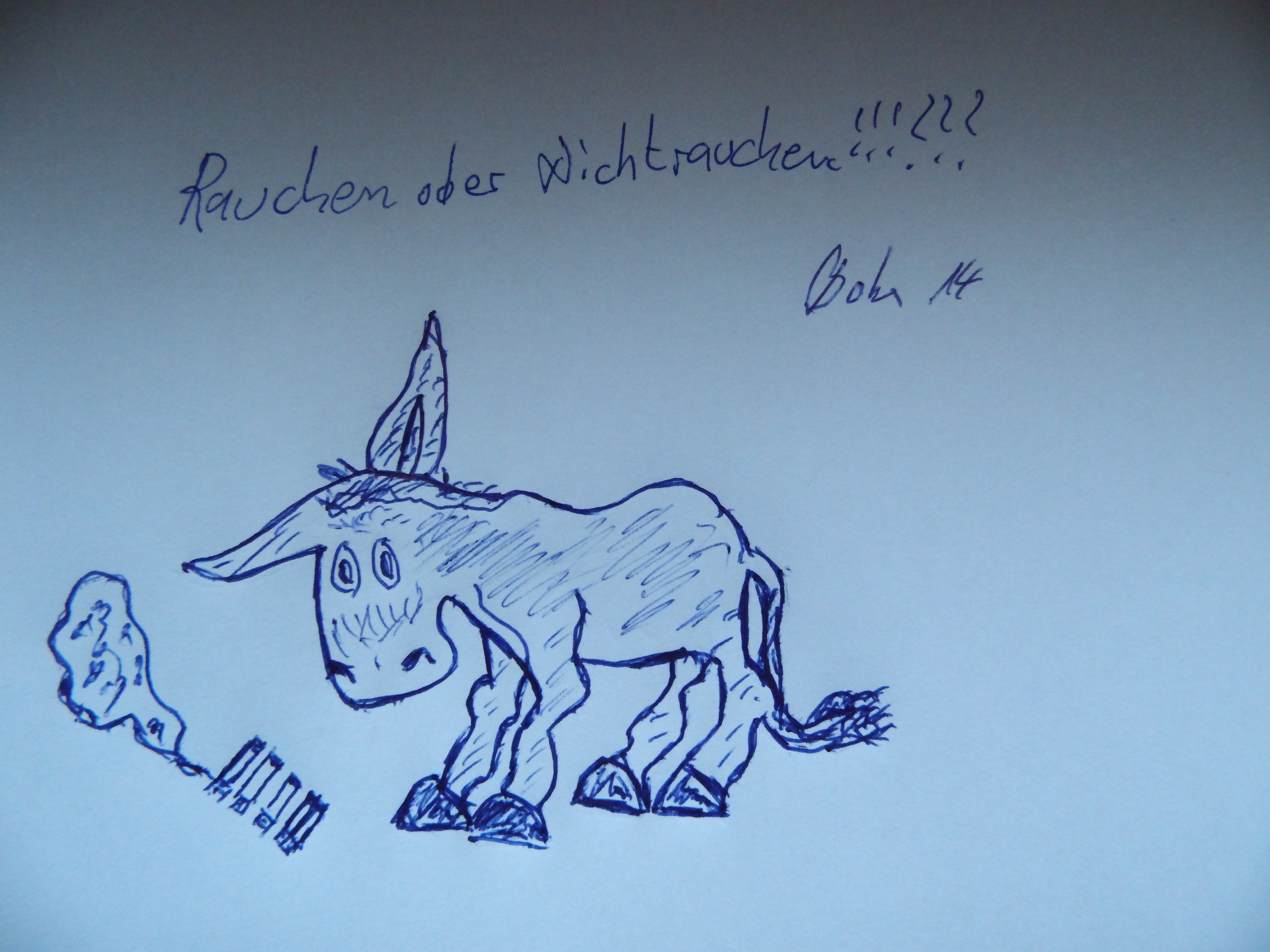 Raucher oder Nichtraucher...