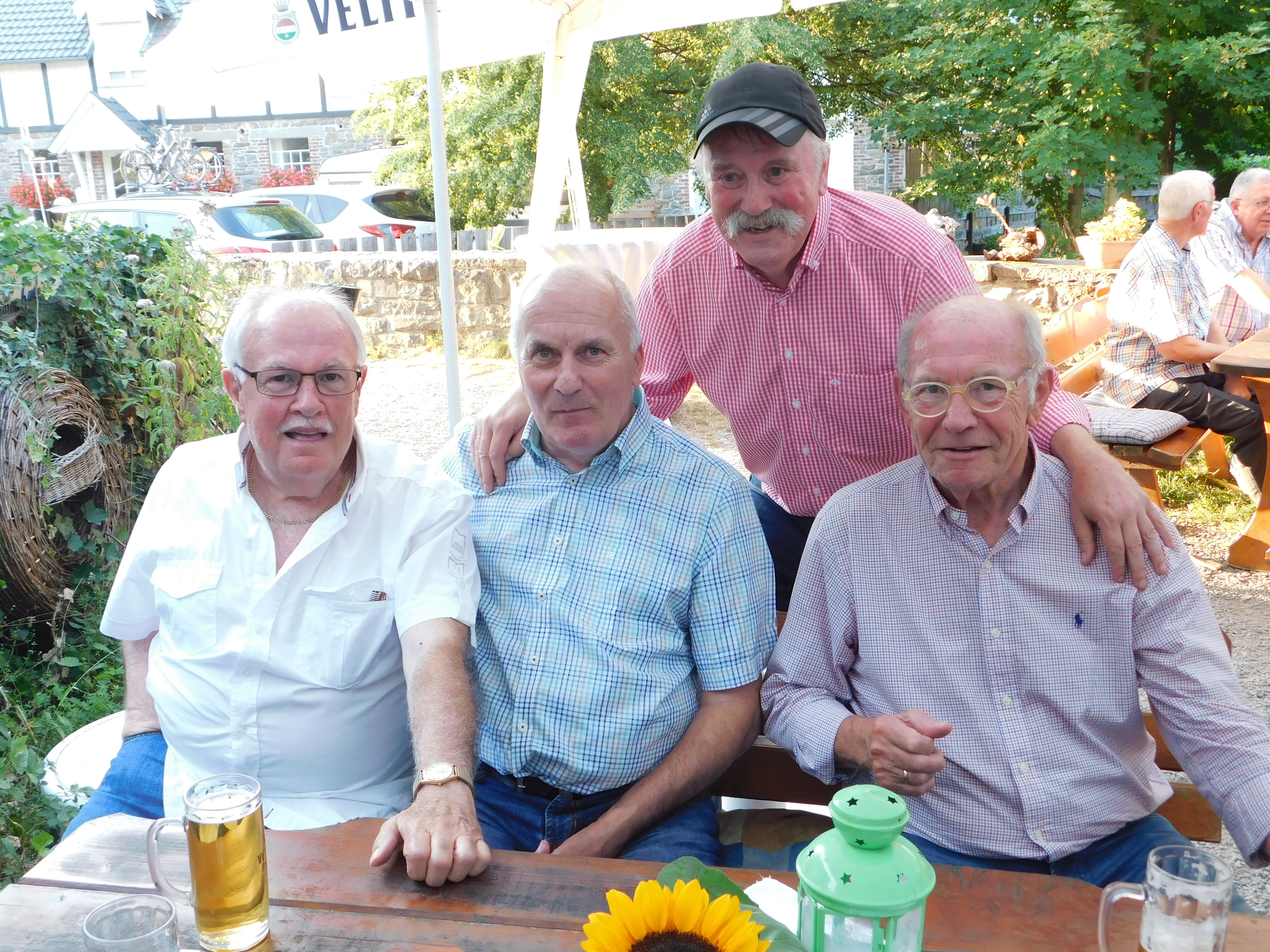 Auch Karl Cramer, Uli Nieswand und Wolfgang Paul zählten zu den Gästen.