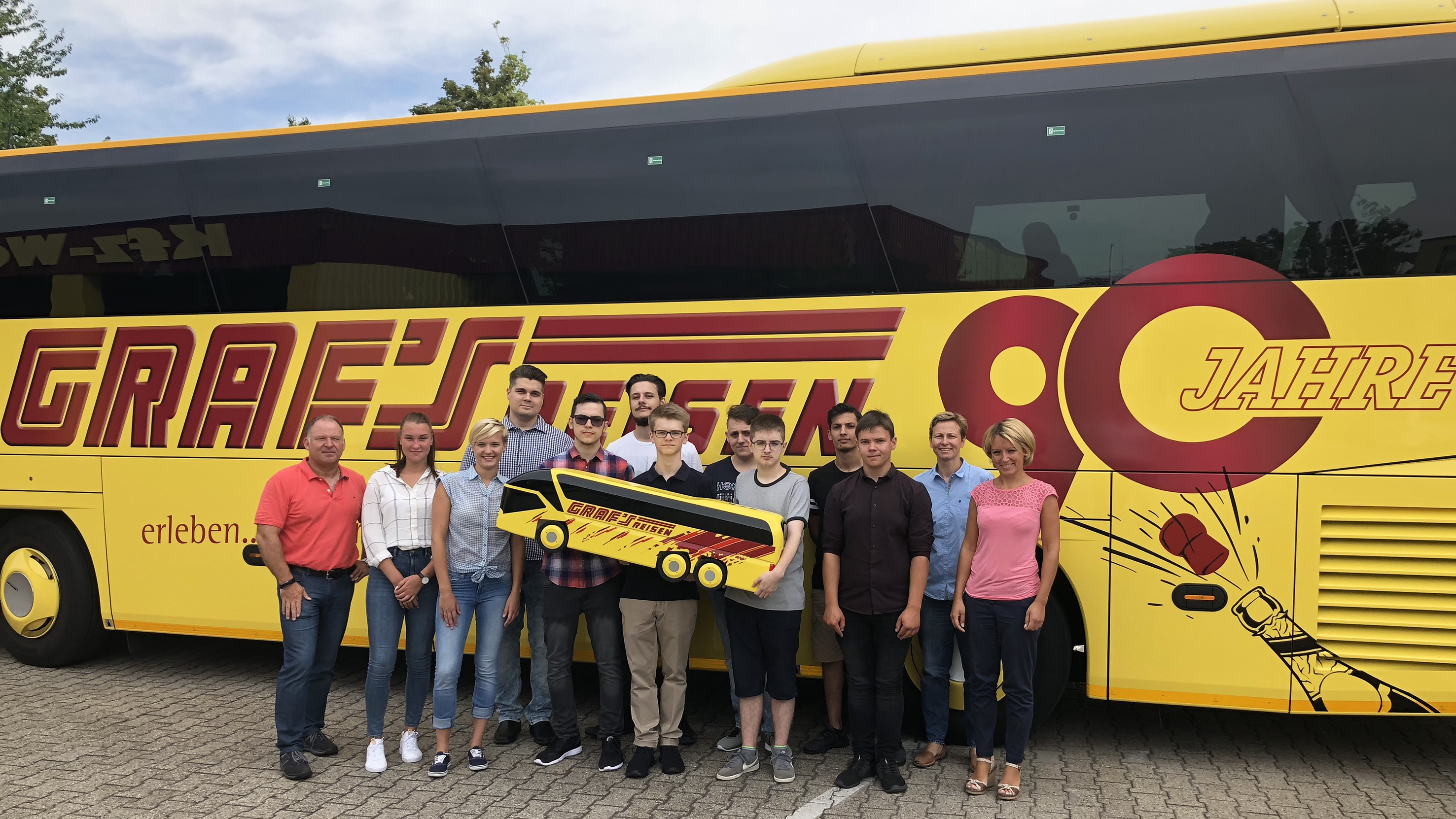 Für die zehn Azubis begann am 1. August ein neuer Lebensabschnitt.