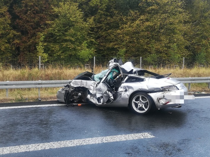 Foto: Polizei Münster (Das Foto zeigt den Porsche)