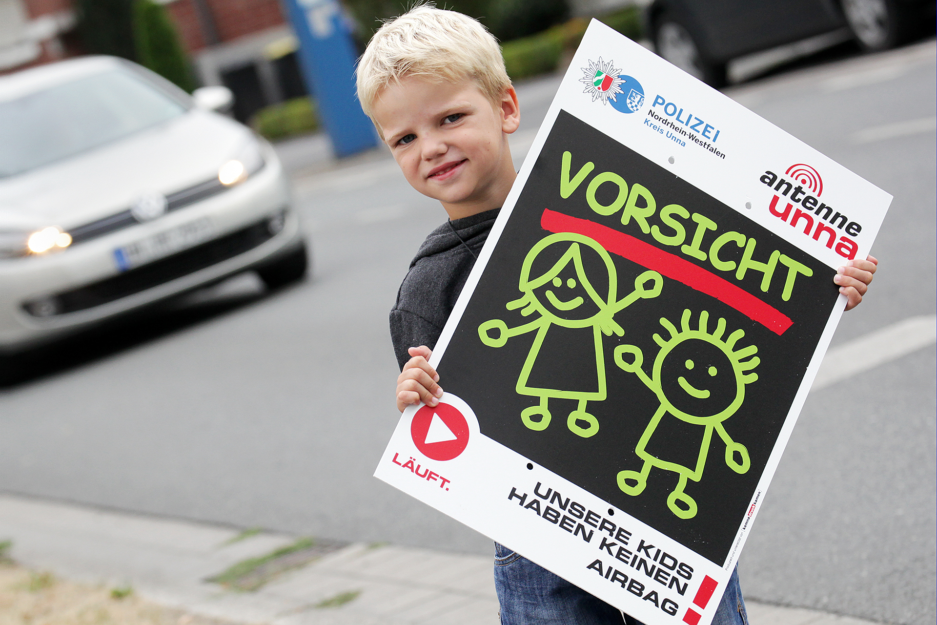Die Plakate der Aktion gibt es ab sofort beim Lüner Anzeiger.