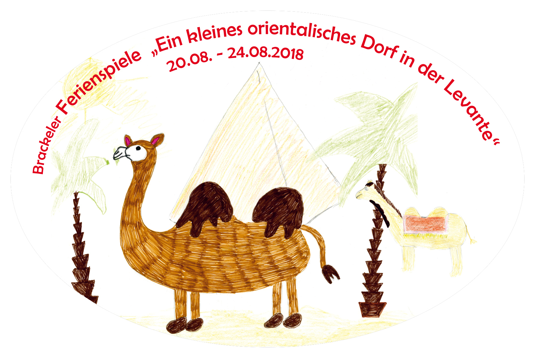 Das Titelblatt des Ferienspiel-Flyers 2018.