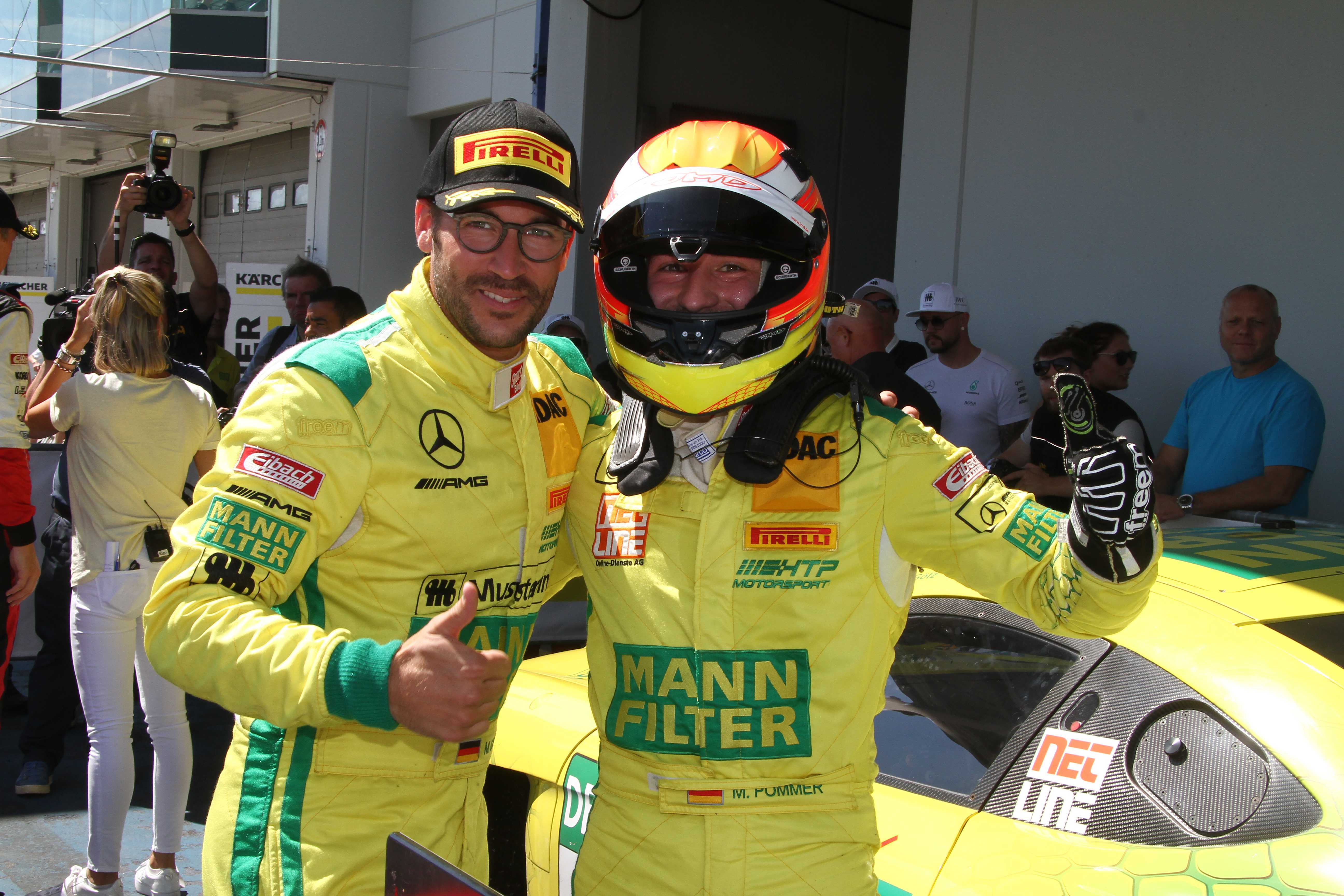 Maximilian Götz, links und Markus Pommer