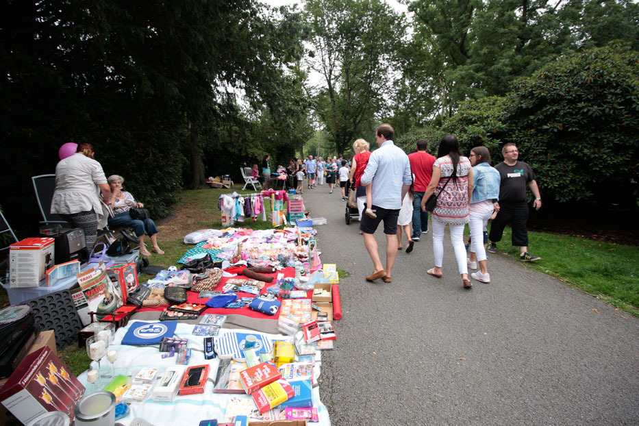 Gefragt sind die Standplätze beim Kinderfest-Flohmarkt.