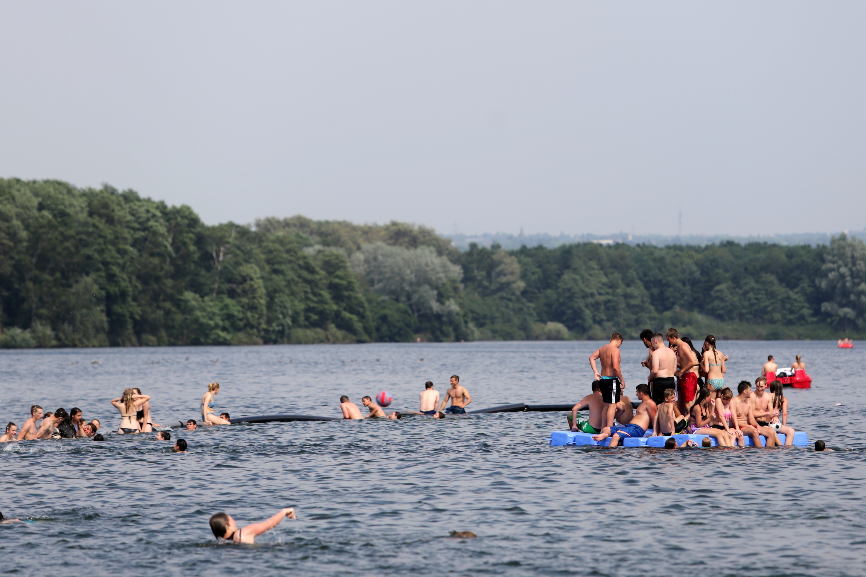 Der Nordstrand am U-See öffnet am 11. August wieder. Foto: Archiv