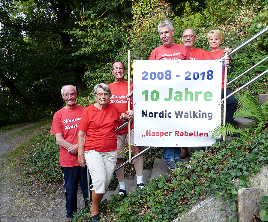 44 Mitglieder zählen die Hasper Rebellen, von denen leider nicht alle auf diesem Gruppenbild abgelichtet werden konnten.
