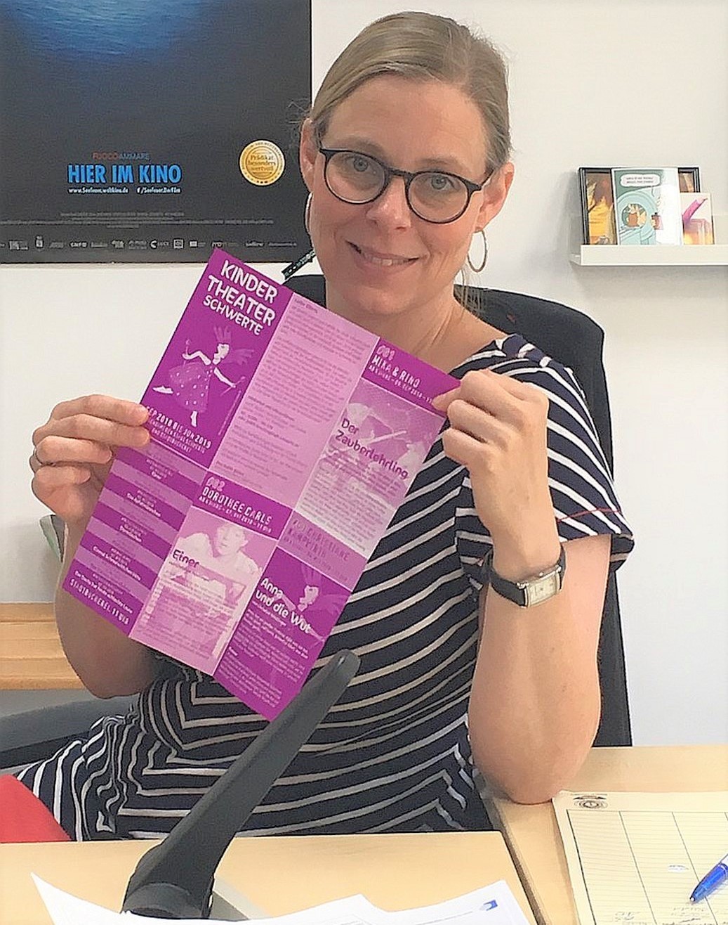 Stellt das neue Programm vor: Judith Bäcker.