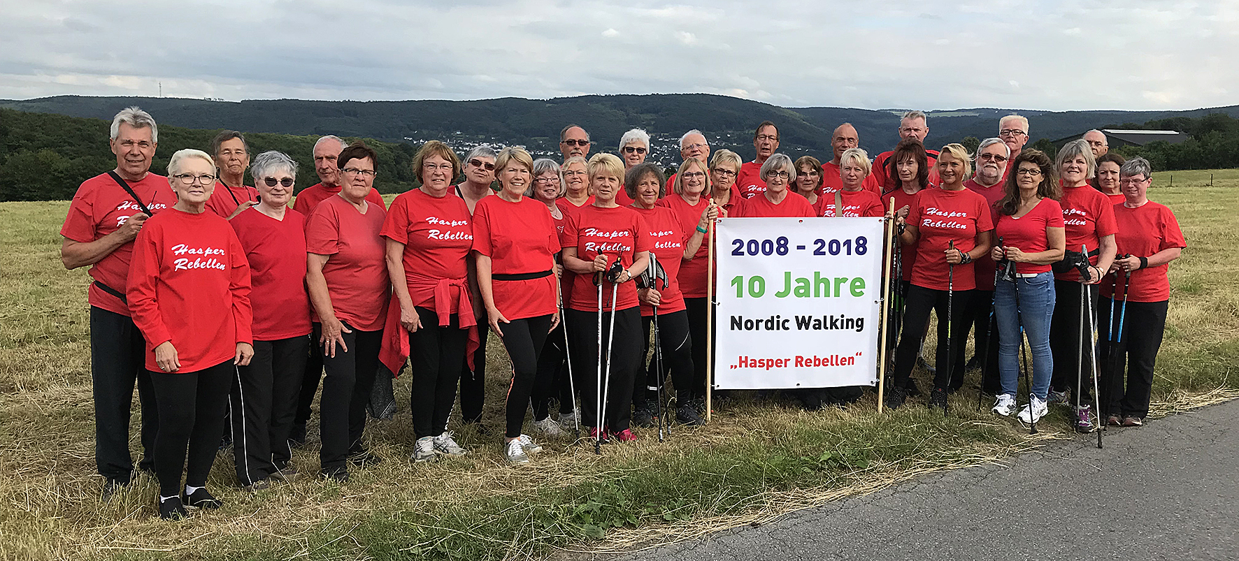 44 Mitglieder zählen die Hasper Rebellen, von denen leider nicht alle auf diesem Gruppenbild abgelichtet werden konnten.