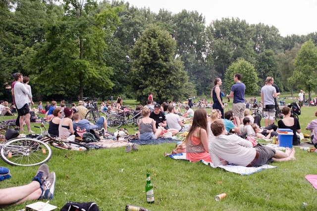 Veranstalter und Besucher hoffen auf schönes Wetter.
