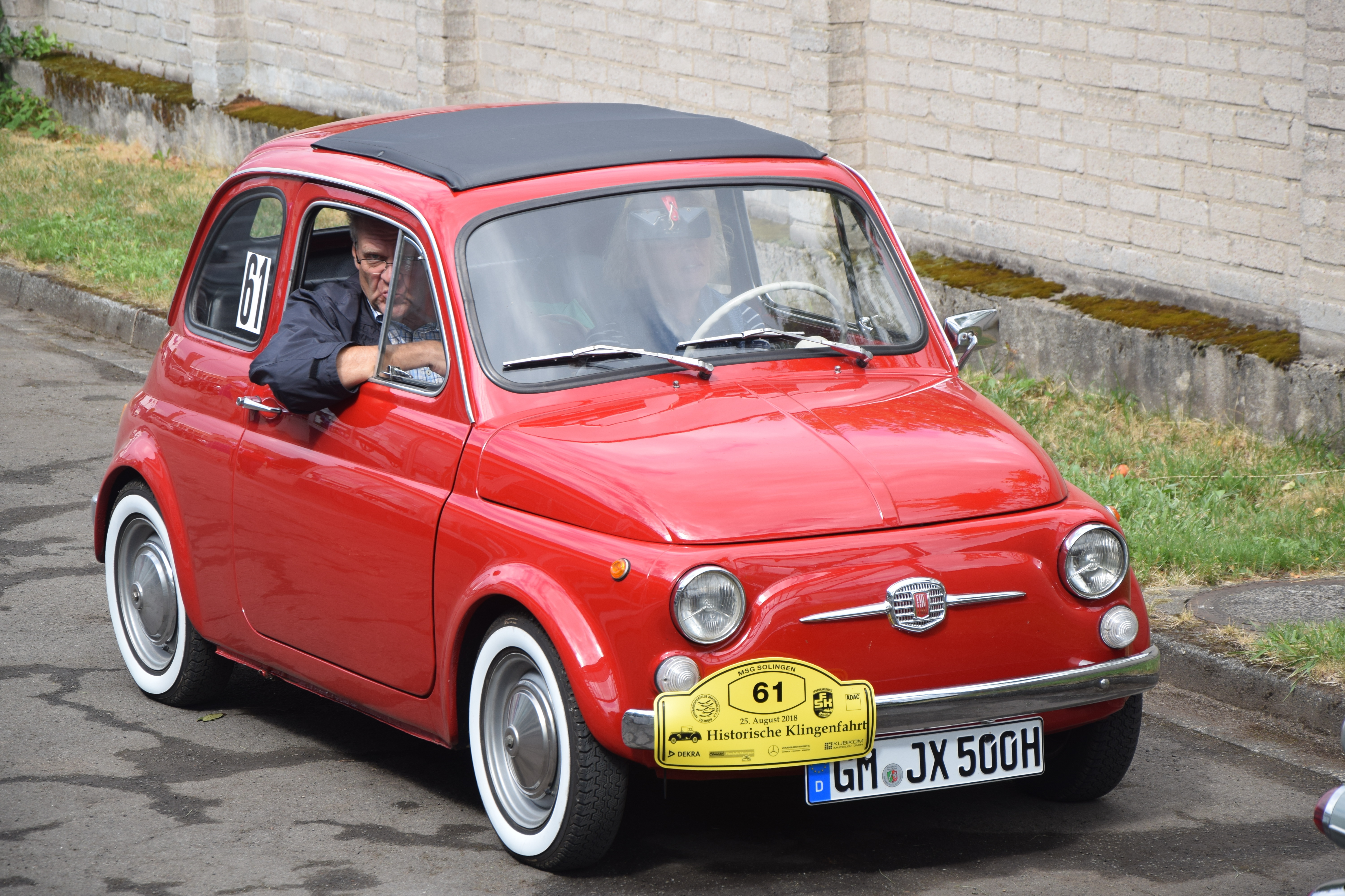 Die 22. Historische Klingenfahrt vom MSG Solingen machte erneut Station
