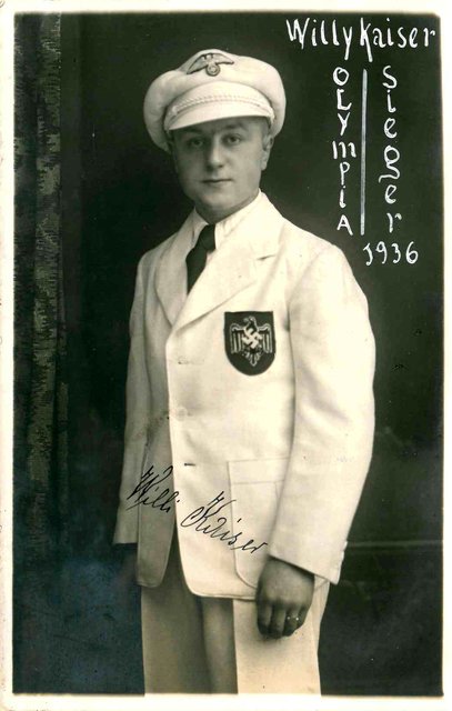 Olympische Spiele 1936 Willy Kaiser aus Gladbeck Boxen für die Nazis