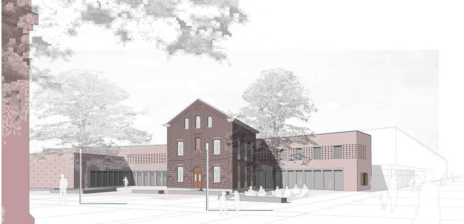 So soll das neue Gemeindezentrum St. Josef und Martin am Ende aussehen.